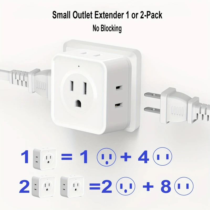 US Plug Wall Outlet Expander